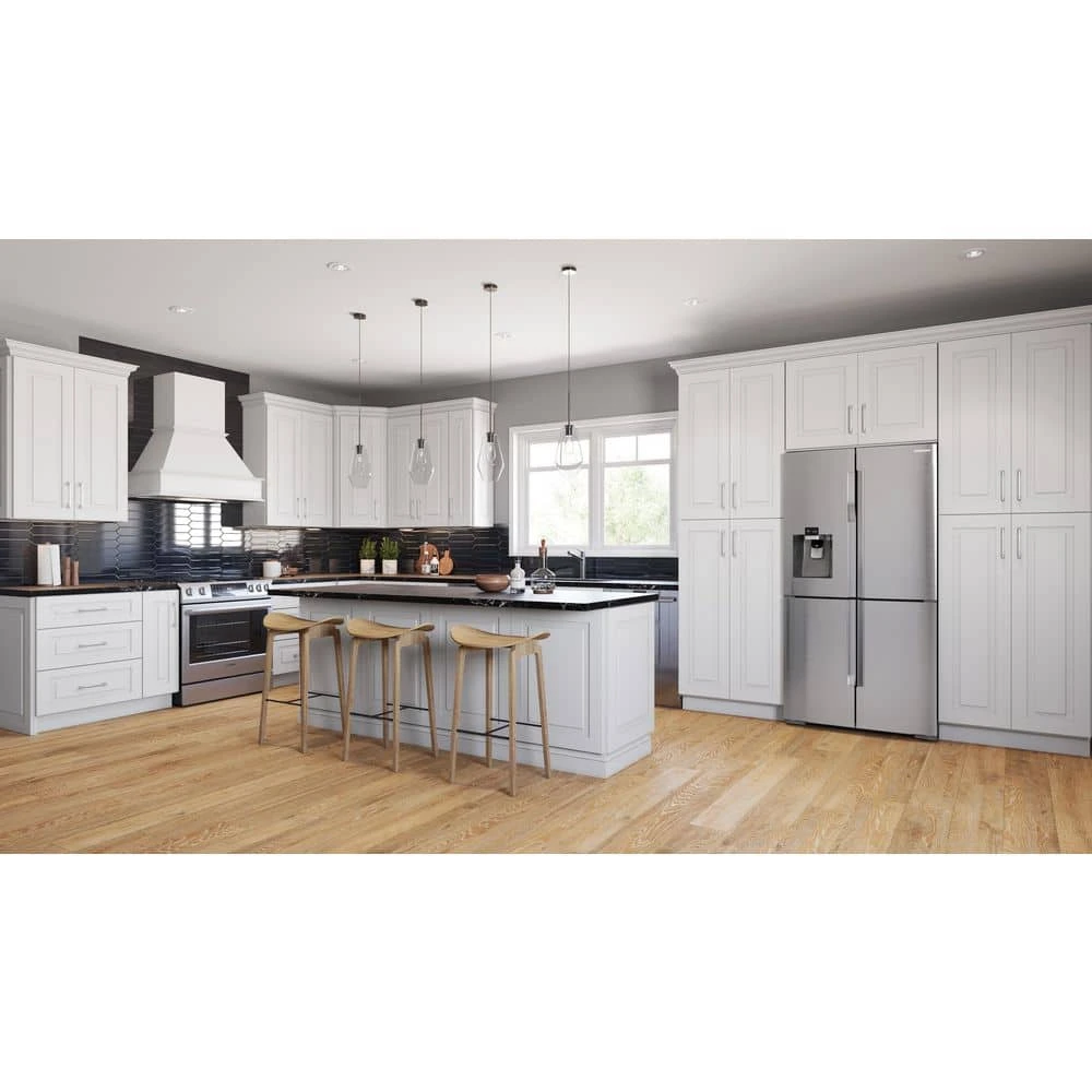Home Decorators Collection Grayson Pacific White Plywood Shaker Stock Assembled Wall Kitchen Cabinet Soft Close 24 in. x 12 in. x 12 in. 8 Home Decorators Collection Grayson Pacific White Plywood Shaker Stock Assembled Wall Kitchen Cabinet Soft Close 24 in. x 12 in. x 12 in. - Image 6