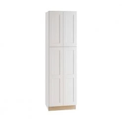 Home Decorators Collection Newport Assembled 20x36x12 in. Plywood Shaker Wall Angle Corner Kitchen Cabinet Soft Close Left in Painted Pacific White -Flora Home Decorators Soldes pacific white home decorators collection assembled kitchen cabinets wa2436l npw fa 1000