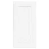 Home Decorators Collection Newport Assembled 24x34.5x.75 in. Shaker Decorative End Panel for Base Kitchen Cabinet in Painted Pacific White
