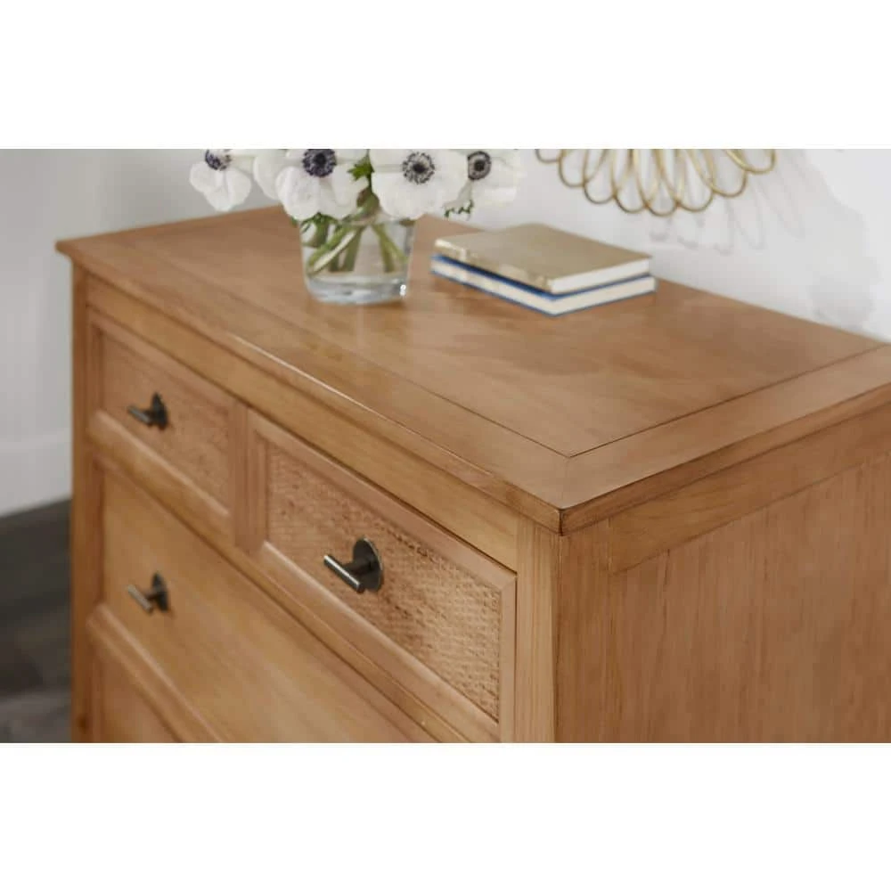 Home Decorators Collection Marsden Patina Finish 3-Drawer Chest of Drawers (38 in W. X 36 in H.) 4 Home Decorators Collection Marsden Patina Finish 3-Drawer Chest of Drawers (38 in W. X 36 in H.) - Image 2