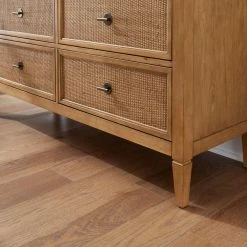 Home Decorators Collection Marsden Patina Finish 6-Drawer Cane Dresser (54 in W. X 36 in H.) -Flora Home Decorators Soldes patina home decorators collection dressers 05614 445 eps free 66 1000