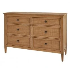Home Decorators Collection Marsden Patina Finish 6-Drawer Cane Dresser (54 in W. X 36 in H.) -Flora Home Decorators Soldes patina home decorators collection dressers 05614 445 eps free a0 1000