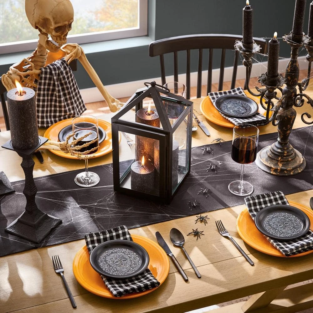 Home Decorators Collection Aberwood Patina Oak Finish Wood Rectangle Trestle Dining Table for 6 (78.75 in. L x 30 in. H) 7 Home Decorators Collection Aberwood Patina Oak Finish Wood Rectangle Trestle Dining Table for 6 (78.75 in. L x 30 in. H) - Image 5