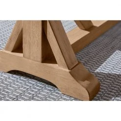 Home Decorators Collection Aberwood Patina Oak Finish Wood Rectangle Trestle Dining Table for 6 (78.75 in. L x 30 in. H) 23 Home Decorators Collection Aberwood Patina Oak Finish Wood Rectangle Trestle Dining Table for 6 (78.75 in. L x 30 in. H) -Flora Home Decorators Soldes patina home decorators collection kitchen dining tables dp18019 p 4f 1000