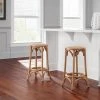 Home Decorators Collection Mavery Patina Oak Finish Backless Wood Counter Stool with Woven Rattan Seat 1 Home Decorators Collection Mavery Patina Oak Finish Backless Wood Counter Stool with Woven Rattan Seat -Flora Home Decorators Soldes patina oak home decorators collection bar stools pjl001 297006 64 1000
