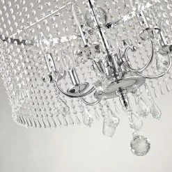 Home Decorators Collection Calisitti 6-Light Polished Chrome Chandelier with K9 Crystal Dangles -Flora Home Decorators Soldes polished chrome home decorators collection chandeliers hd 1146 i 1f 1000
