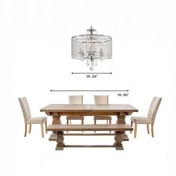 Home Decorators Collection Calisitti 6-Light Polished Chrome Chandelier with K9 Crystal Dangles -Flora Home Decorators Soldes polished chrome home decorators collection chandeliers hd 1146 i 31 1000