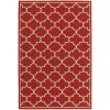 Home Decorators Collection Valley Red 8 ft. x 11 ft. Indoor/Outdoor Area Rug -Flora Home Decorators Soldes red home decorators collection outdoor rugs 9525850110 64 1000