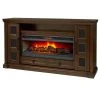 Home Decorators Collection Cecily 72 in. Media Console Infrared Electric Fireplace in Rich Brown Cherry -Flora Home Decorators Soldes rich brown cherry home decorators collection fireplace tv stands hdfp72 44ae 64 1000