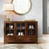 Home Decorators Collection Woodlin Sable Brown Buffet with Glass Door -Flora Home Decorators Soldes sable home decorators collection sideboards buffet tables sk16945r1 64 1000