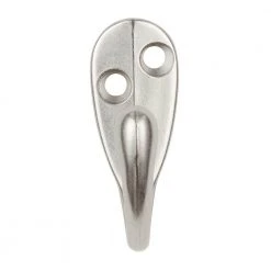 Home Decorators Collection 1-13/16 in. Satin Nickel Wall Hook (6-Pack)