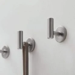 Home Decorators Collection 2-1/32 in. Satin Nickel Single Post Wall Hooks (6-Pack) -Flora Home Decorators Soldes satin nickel home decorators collection hooks 64391 1f 1000