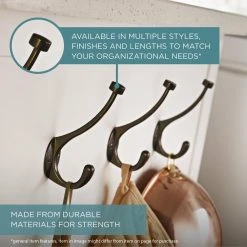 Home Decorators Collection 7 in. Satin Nickel Single Prong Ceramic Insert Over-The-Door Hook -Flora Home Decorators Soldes satin nickel home decorators collection hooks b10238h sn u 77 1000