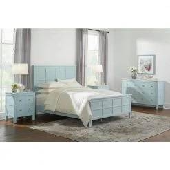 Home Decorators Collection Beckley Seabreeze Green Wood King Bed with Grid Back (80.7 in W. X 54 in H.) 8 Home Decorators Collection Beckley Seabreeze Green Wood King Bed with Grid Back (80.7 in W. X 54 in H.) -Flora Home Decorators Soldes seabreeze home decorators collection platform beds 10754 40 1000