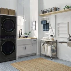 Home Decorators Collection 10.5 in. H x 11 in. W x 11 in. D Brown Wicker Cube Storage Bin 3-Pack -Flora Home Decorators Soldes seagrass home decorators collection cube storage bins 4082500950 d4 1000