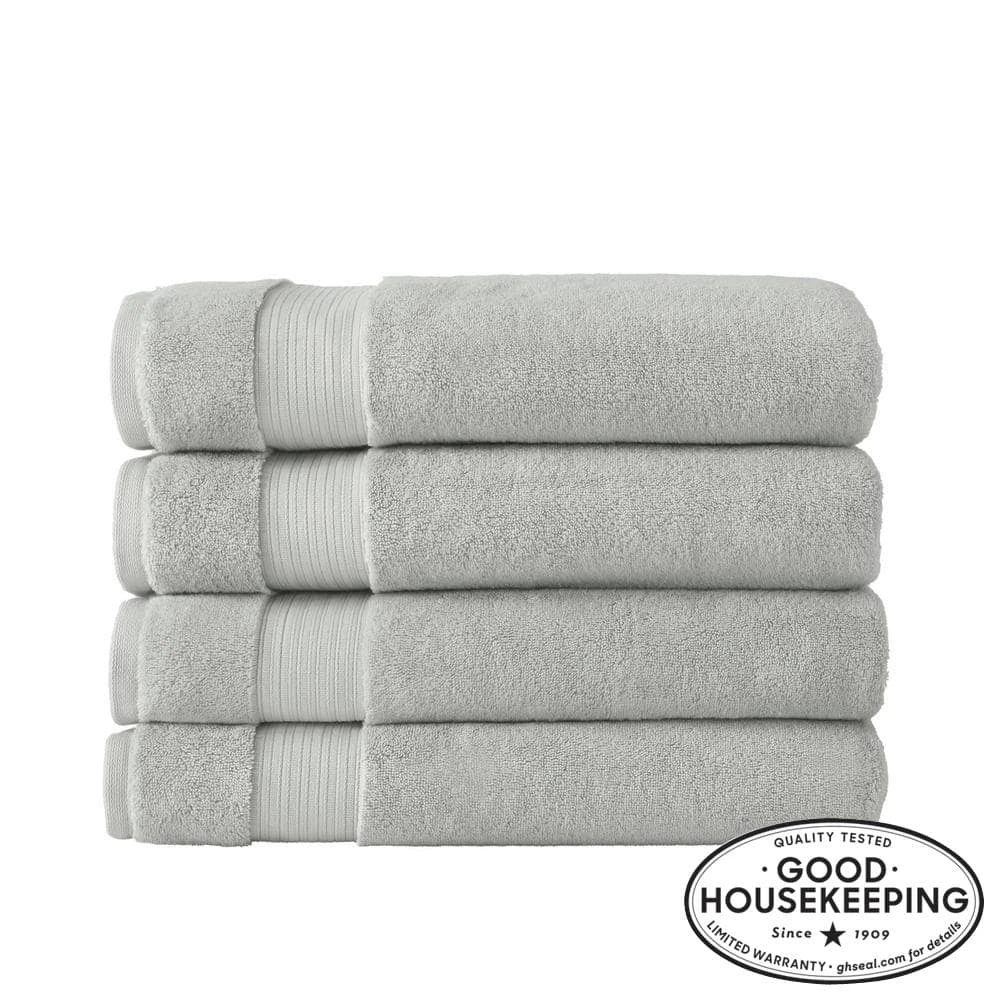 Home Decorators Collection Egyptian Cotton Bath Sheet in Shadow Gray (Set of 4) 3 Home Decorators Collection Egyptian Cotton Bath Sheet in Shadow Gray (Set of 4)