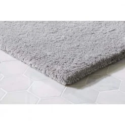 Home Decorators Collection Shadow Gray 24 in. x 40 in. Cotton Reversible Bath Rug (Set of 2) -Flora Home Decorators Soldes shadow gray home decorators collection bathroom rugs bath mats hmt446 shadow g 1d 1000