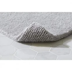 Home Decorators Collection Shadow Gray 24 in. x 40 in. Cotton Reversible Bath Rug (Set of 2) -Flora Home Decorators Soldes shadow gray home decorators collection bathroom rugs bath mats hmt446 shadow g 66 1000