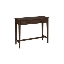 Home Decorators Collection Bellamy 38 in. Smoke Brown Standard Rectangle Wood Console Table with Drawers -Flora Home Decorators Soldes smoke home decorators collection console tables sk19345f1 s c3 1000