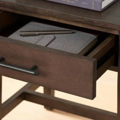 Home Decorators Collection Bellamy Rectangular Smoke Brown Wood 1 Drawer End Table (20 in. W x 22 in. H) 11 Home Decorators Collection Bellamy Rectangular Smoke Brown Wood 1 Drawer End Table (20 in. W x 22 in. H) -Flora Home Decorators Soldes smoke home decorators collection end side tables sk19345e s 1d 1000