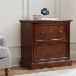 Home Decorators Collection Royce Smokey Brown Wood 2 Drawer Wide File Cabinet (33 in. W x 31 in. H) -Flora Home Decorators Soldes smokey brown home decorators collection file cabinets sk19051er1 sb 40 1000