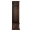 Home Decorators Collection Shutter Modular Smokey Brown Open Right Locker (74 in. H x 20 in. W x 18 in. D)