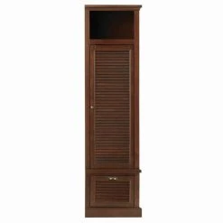 Home Decorators Collection Shutter Modular Smokey Brown Open Right Locker (74 in. H x 20 in. W x 18 in. D) -Flora Home Decorators Soldes smoky brown home decorators collection lockers 9458910820 c3 1000