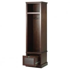 Home Decorators Collection Shutter Modular Smokey Brown Open Right Locker (74 in. H x 20 in. W x 18 in. D) -Flora Home Decorators Soldes smoky brown home decorators collection lockers 9458910820 fa 1000