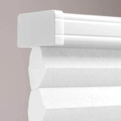 Home Decorators Collection Snow Drift Cordless Light Filtering Cellular Shade - 35 in. W x 48 in. L -Flora Home Decorators Soldes snow drift home decorators collection cellular shades 10793478630233 40 1000