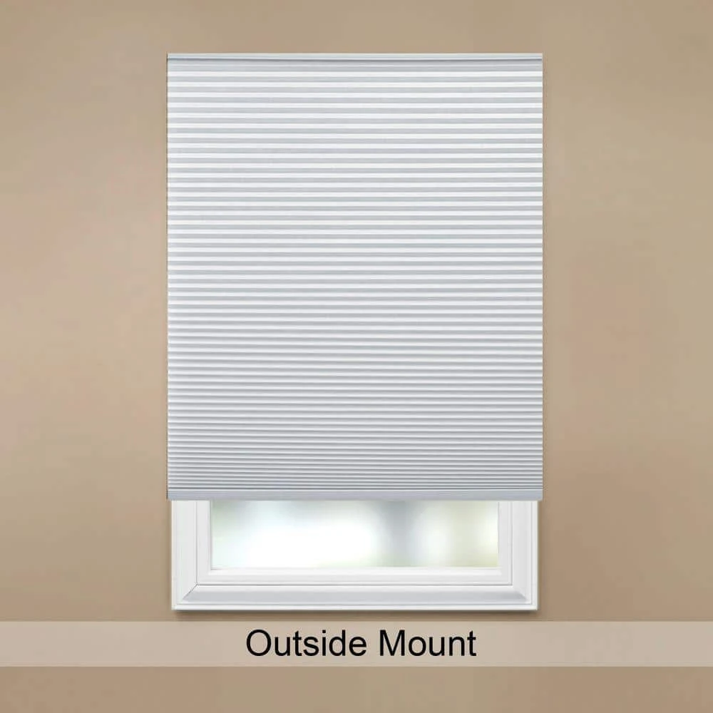 Home Decorators Collection Snow Drift Cordless Light Filtering Cellular Shade - 72.375 in. W x 72 in. L 8 Home Decorators Collection Snow Drift Cordless Light Filtering Cellular Shade - 72.375 in. W x 72 in. L - Image 6
