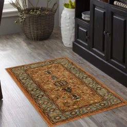 Home Decorators Collection Mariah Spice 2 ft. x 4 ft. Scatter Rug -Flora Home Decorators Soldes spice home decorators collection area rugs 670573 e1 1000