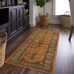 Home Decorators Collection Mariah Spice 2 ft. x 7 ft. Runner Rug -Flora Home Decorators Soldes spice home decorators collection area rugs 670580 e1 1000