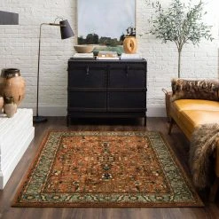 Home Decorators Collection Mariah Spice 4 ft. x 6 ft. Area Rug -Flora Home Decorators Soldes spice home decorators collection area rugs 670597 e1 1000