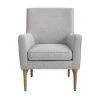 Home Decorators Collection Greenlee Stone Gray Upholstered Accent Chair