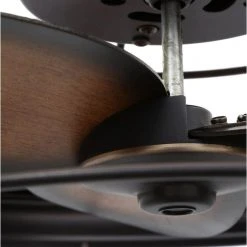 Home Decorators Collection Bentley II 18 in. Indoor/Outdoor Tarnished Bronze Oscillating Ceiling Fan with Wall Control -Flora Home Decorators Soldes tarnished bronze home decorators collection ceiling fans without lights al14 tb 4f 1000