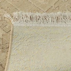 Home Decorators Collection Decklyn Taupe 5 ft. x 7 ft. Oriental Fringe Area Rug -Flora Home Decorators Soldes taupe home decorators collection area rugs 3103439 c3 1000