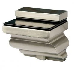 Home Decorators Collection 2.75 in. H x 2.25 in. W x 2.75 in. DTitanium Crown Bracket