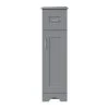 Home Decorators Collection Hawthorne Assembled 13 in. W x 44-13/16 in. H x 22 in. D Bath Mid Auxiliary Cabinet in Twilight Gray -Flora Home Decorators Soldes twilight gray home decorators collection assembled kitchen cabinets 30668 64 1000