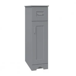 Home Decorators Collection Hawthorne Assembled 13 in. W x 44-13/16 in. H x 22 in. D Bath Mid Auxiliary Cabinet in Twilight Gray -Flora Home Decorators Soldes twilight gray home decorators collection assembled kitchen cabinets 30668 e1 1000