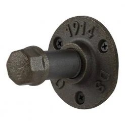 Home Decorators Collection Industrial Straight Pipe Wall Hook (3-Pack) -Flora Home Decorators Soldes unfinished home decorators collection hooks 64061 c3 1000