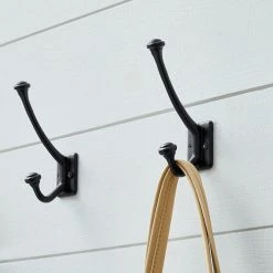 Home Decorators Collection 5-5/8 in. Cast Iron Outdoor Rated Wall Hook (3-Pack) -Flora Home Decorators Soldes unfinished home decorators collection hooks 64441 1f 1000