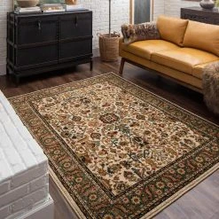 Home Decorators Collection Mariah Vanilla 10 ft. x 13 ft. Area Rug -Flora Home Decorators Soldes vanilla home decorators collection area rugs 670412 31 1000