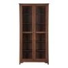 Home Decorators Collection Bradstone 72.20 in. Walnut Bookcase with Glass Doors 1 Home Decorators Collection Bradstone 72.20 in. Walnut Bookcase with Glass Doors -Flora Home Decorators Soldes walnut home decorators collection bookcases bookshelves js 3424 c 64 1000