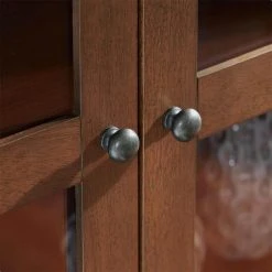 Home Decorators Collection Bradstone 72.20 in. Walnut Bookcase with Glass Doors -Flora Home Decorators Soldes walnut home decorators collection bookcases bookshelves js 3424 c a0 1000