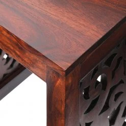 Home Decorators Collection Maharaja Walnut 2-Piece Nesting End Table -Flora Home Decorators Soldes walnut home decorators collection end side tables 0652100960 a0 1000