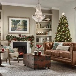 Home Decorators Collection Round Walnut Finish Wood Accent Table with Detailed Pedestal (16 in. W x 21.5 in. H) -Flora Home Decorators Soldes walnut home decorators collection end side tables acb 2609 106 44 1000