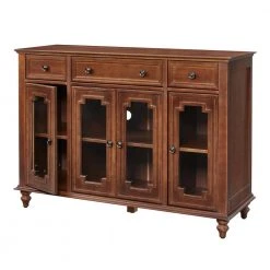 Home Decorators Collection Harriston Walnut Solid Wood Glass Door Buffet 9 Home Decorators Collection Harriston Walnut Solid Wood Glass Door Buffet -Flora Home Decorators Soldes walnut home decorators collection sideboards buffet tables m22084h1 e1 1000