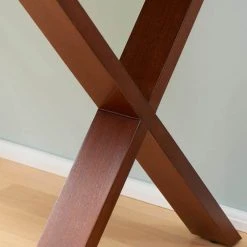 Home Decorators Collection 48 in. Rectangular Walnut 3 Drawer Writing Desk with Built-In Storage -Flora Home Decorators Soldes walnut home decorators collection writing desks wd 08 66 1000