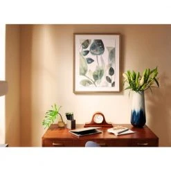 Home Decorators Collection 48 in. Rectangular Walnut 3 Drawer Writing Desk with Built-In Storage -Flora Home Decorators Soldes walnut home decorators collection writing desks wd 08 fa 1000