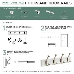 Home Decorators Collection 27 in. White and Satin Nickel Tri-Hook Rack -Flora Home Decorators Soldes white and satin nickel home decorators collection hooks r12844h wsn u 40 1000